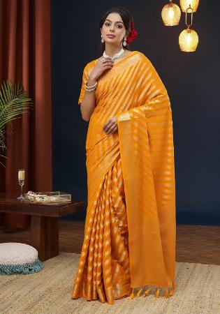 Picture of Graceful Georgette Chocolate Saree