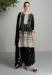 Picture of Stunning Chiffon Black Straight Cut Salwar Kameez