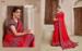 Picture of Resplendent Georgette & Silk Dark Red Saree