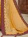 Picture of Taking Georgette & Silk Pale Golden Rod Saree