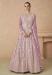 Picture of Sublime Georgette Rosy Brown Anarkali Salwar Kameez