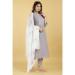 Picture of Bewitching Cotton Dark Grey Readymade Salwar Kameez