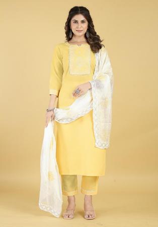 Picture of Classy Cotton Navajo White Readymade Salwar Kameez