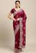 Picture of Amazing Silk Dark Magenta Saree