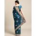 Picture of Ideal Silk Steel Blue Saree