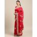 Picture of Beauteous Silk Crimson Saree