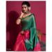 Picture of Beautiful Silk Medium Sea Green Saree