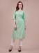 Picture of Excellent Cotton Dark Sea Green Kurtis & Tunic