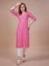 Picture of Elegant Cotton Pale Violet Red Kurtis & Tunic