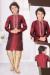 Picture of Elegant Silk Maroon Kurtas