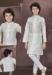 Picture of Gorgeous Silk Silver Kurtas