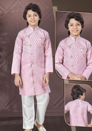 Picture of Graceful Silk Plum Kurtas