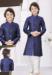 Picture of Sightly Silk Navy Blue Kurtas