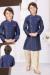 Picture of Wonderful Silk Dark Slate Blue Kurtas