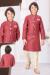 Picture of Sublime Silk Maroon Kurtas