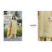 Picture of Excellent Organza Dark Khaki Readymade Salwar Kameez