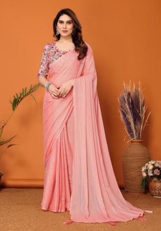 Picture of Sublime Georgette Wheat Saree