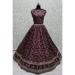 Picture of Pretty Rayon & Chiffon Purple Lehenga Choli