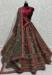 Picture of Taking Chiffon Saddle Brown Lehenga Choli