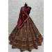 Picture of Gorgeous Chiffon Maroon Lehenga Choli