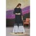 Picture of Enticing Georgette Black Kurtis & Tunic