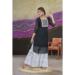 Picture of Enticing Georgette Black Kurtis & Tunic