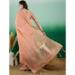 Picture of Graceful Organza Coral Saree