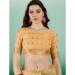 Picture of Charming Organza Khaki Saree