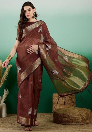 Picture of Amazing Organza Sienna Saree