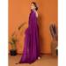 Picture of Gorgeous Silk Purple Saree