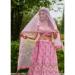 Picture of Good Looking Satin & Silk Pale Violet Red Lehenga Choli