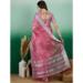 Picture of Well Formed Organza Rosy Brown Saree