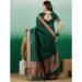 Picture of Amazing Organza Sea Green Saree