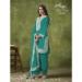 Picture of Sightly Silk Teal Straight Cut Salwar Kameez