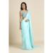 Picture of Exquisite Silk Light Sky Blue Saree