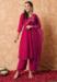 Picture of Wonderful Georgette Dark Red Kurtis & Tunic