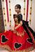 Picture of Marvelous Cotton & Silk Red Lehenga Choli