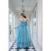 Picture of Graceful Net Dark Cyan Lehenga Choli