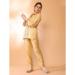 Picture of Exquisite Cotton & Satin Khaki Kurtis And Tunic