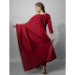 Picture of Bewitching Cotton Maroon Readymade Salwar Kameez