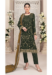 Picture of Georgette Dark Slate Grey Straight Cut Salwar Kameez