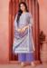 Picture of Cotton Light Slate Grey Straight Cut Salwar Kameez