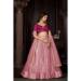 Picture of Stunning Silk Rosy Brown Lehenga Choli