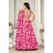 Picture of Taking Silk Hot Pink Lehenga Choli