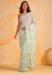 Picture of Beauteous Georgette Off White Saree