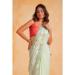 Picture of Beauteous Georgette Off White Saree