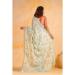 Picture of Beauteous Georgette Off White Saree