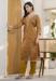 Picture of Good Looking Silk Sandy Brown Kurtis & Tunic