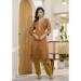 Picture of Good Looking Silk Sandy Brown Kurtis & Tunic