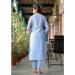 Picture of Ideal Silk Light Blue Readymade Salwar Kameez